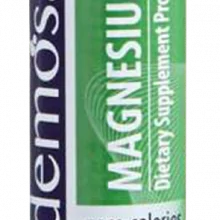 Demosana Effervescent Vitamin Tablets - Magnesium - Lemon Flavour - WHS