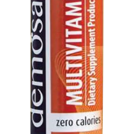 Demosana Effervescent Vitamin Tablets - Multivitamin - Orange Flavour - WHS