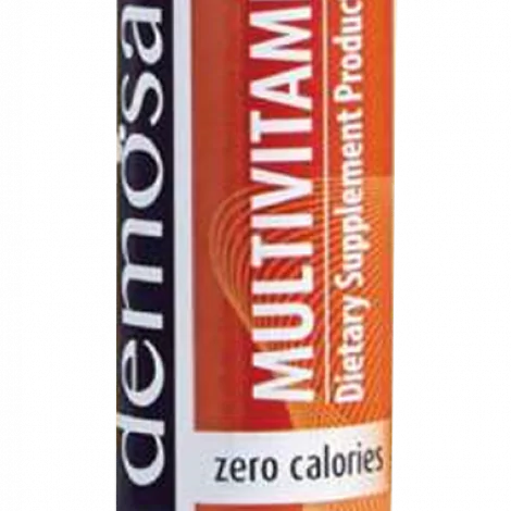 Demosana Effervescent Vitamin Tablets - Multivitamin - Orange Flavour