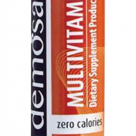 Demosana Effervescent Vitamin Tablets - Multivitamin - Orange Flavour - WHS