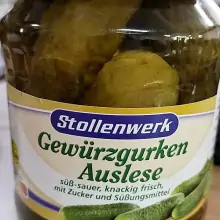 Dill Pickled Gherkin (Dill Gewürzgurken) -670g