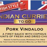 Pork Vindaloo - British Indian Curries To Go
